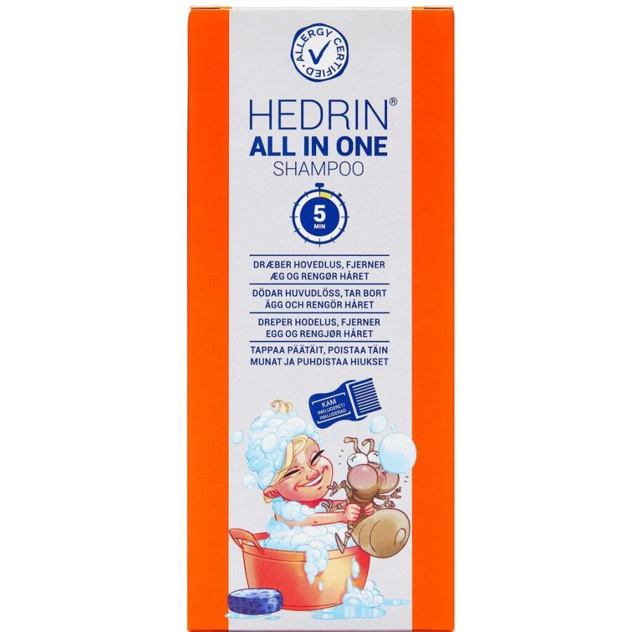 Hedrin all in one shampoo