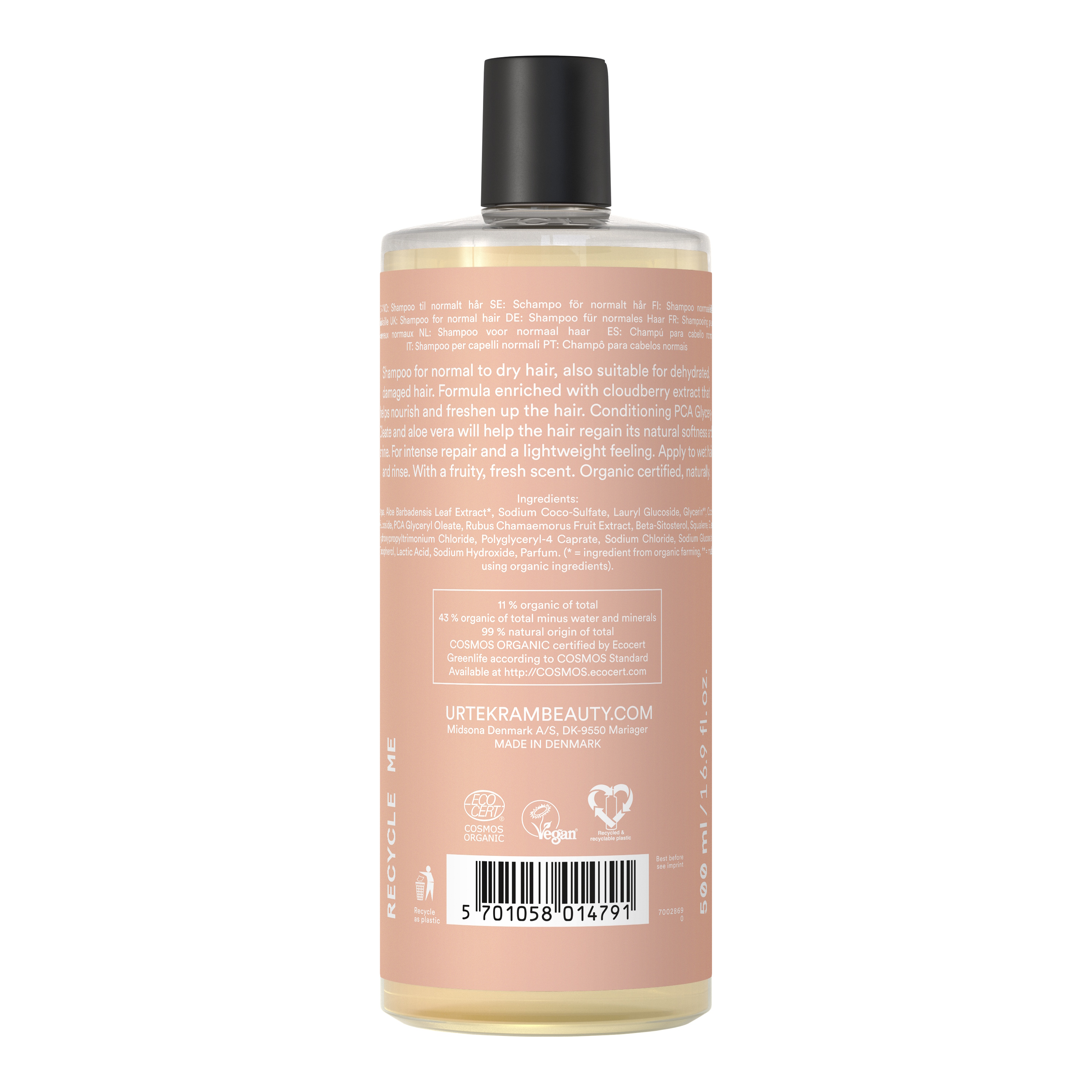 Urtekram Beauty Nordic Berry Rich Repair Shampoo