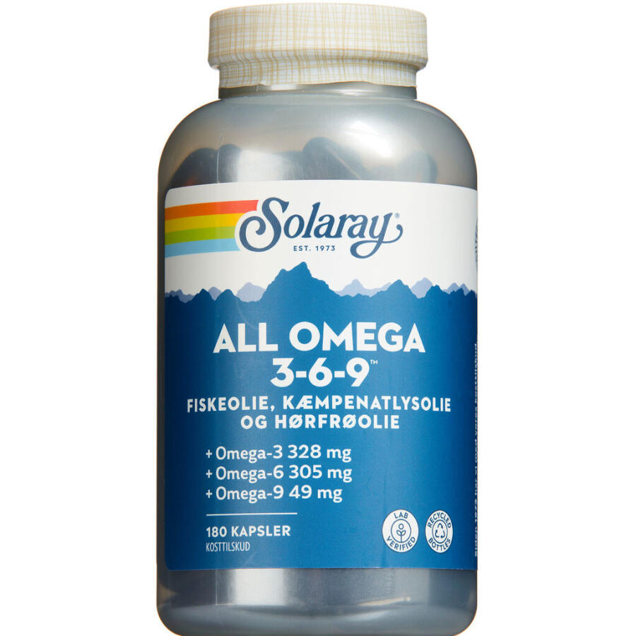 Solaray All Omega 3-6-9