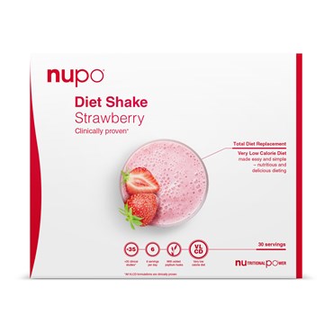 Nupo Diet Shake Value Pack Strawberry