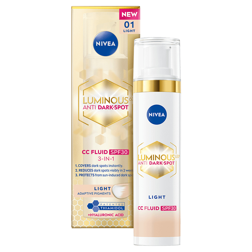 NIVEA Luminous630 CC Fluid SPF30 3-in-1 light