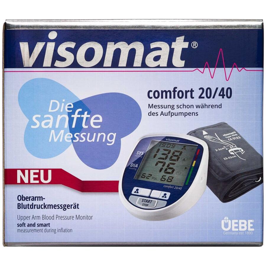 Visomat Comfort Blodtryksapparat 20/40 overarm