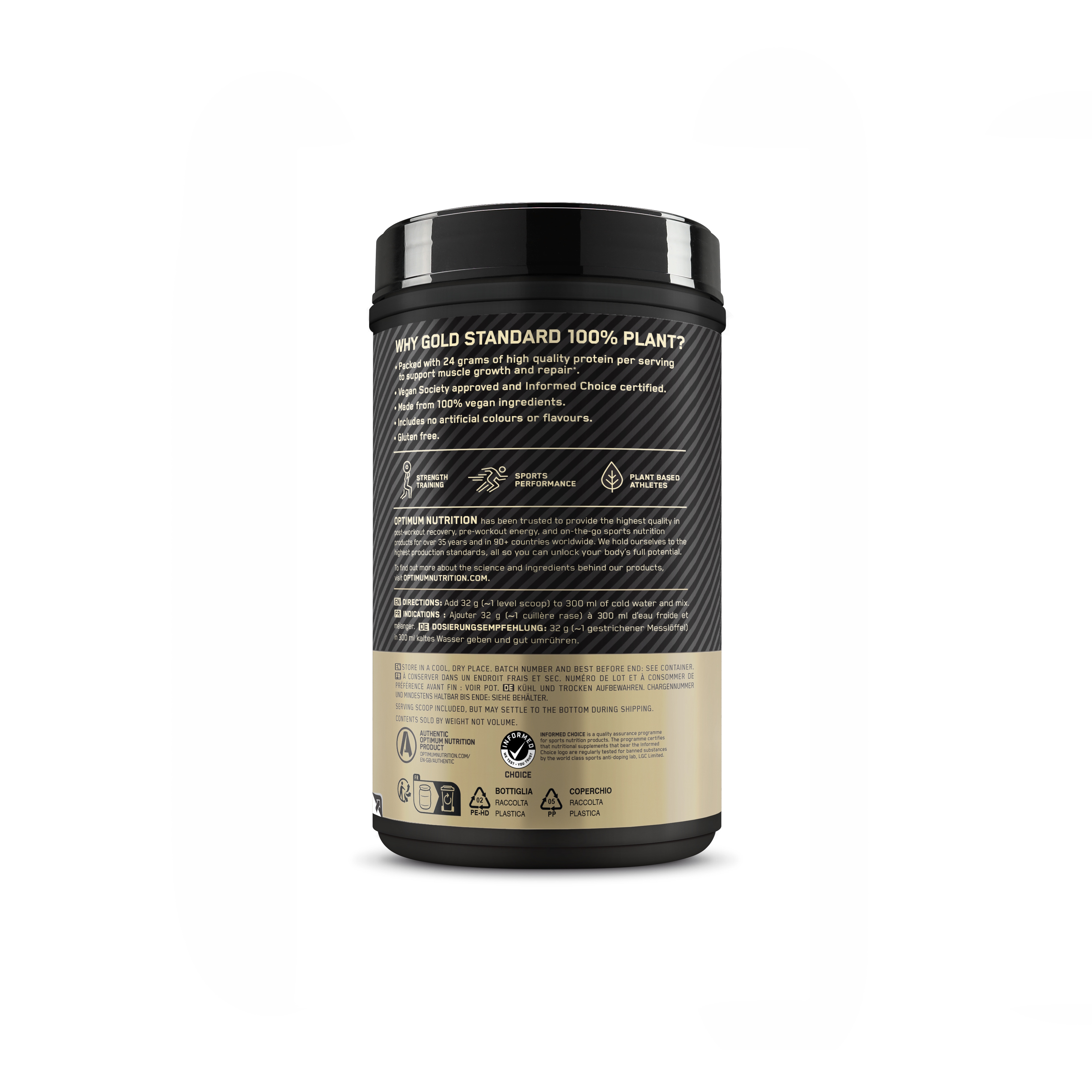 Optimum Nutrition GOLD STANDARD 100% PLANT DOUBLE RICH CHOCOLATE