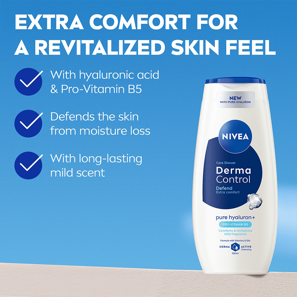 NIVEA Derma Control Defend Shower Gel