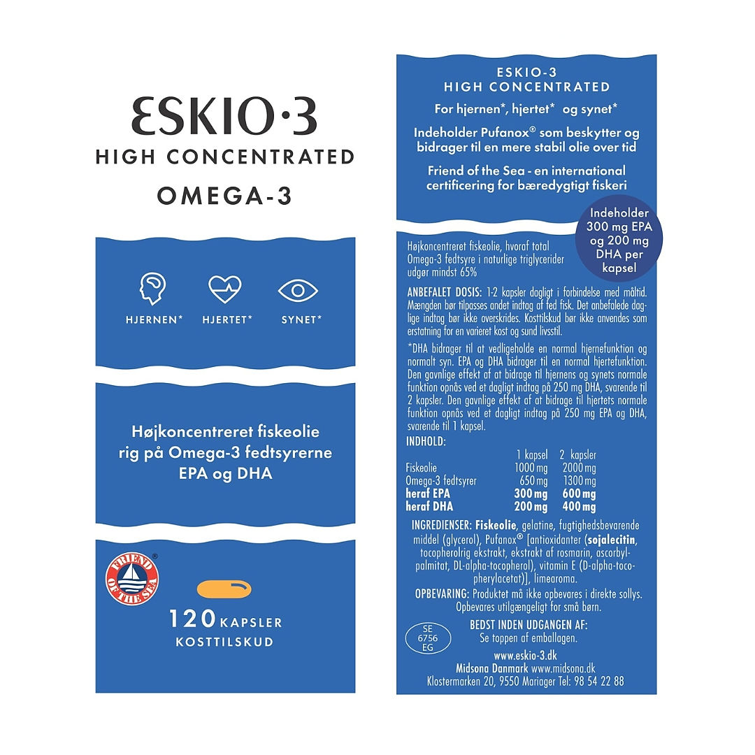 Eskio-3 High Concentrated Omega-3