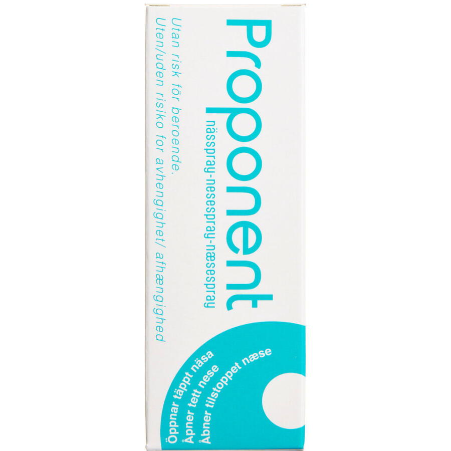Proponent næsespray