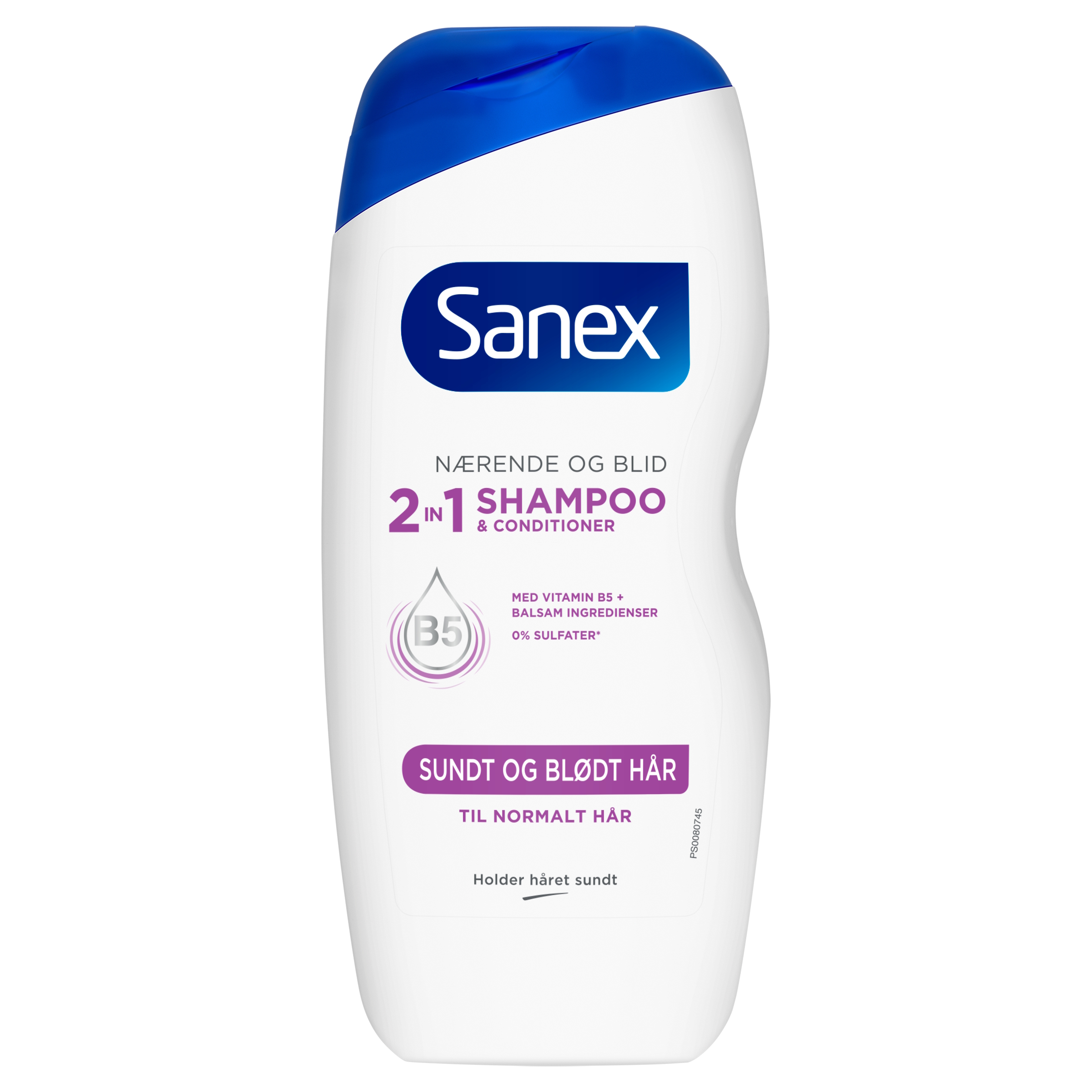 Sanex Shampoo med balsam 2-in-1 250 ml.