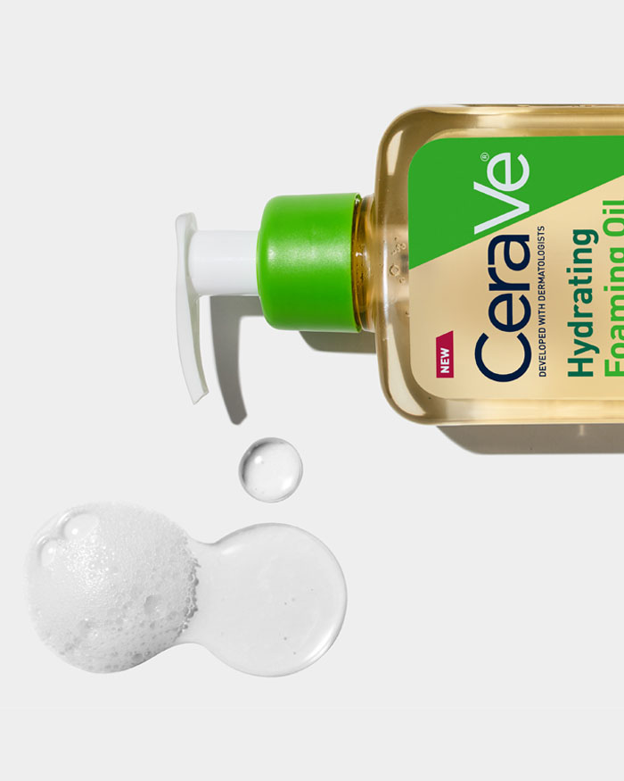 Cerave Fugtgivende Renseolie