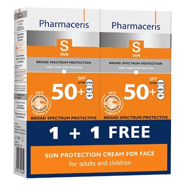 Pharmaceris S Sun Protection Cream for Face SPF50 sampak