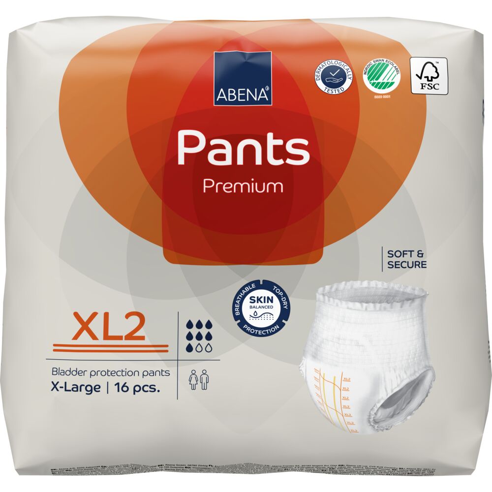 Abena Pants XL2 Premium Orange