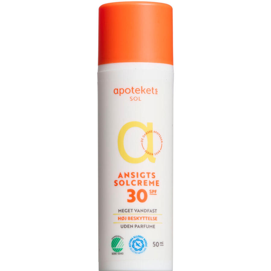 Apotekets Ansigtssolcreme SPF 30