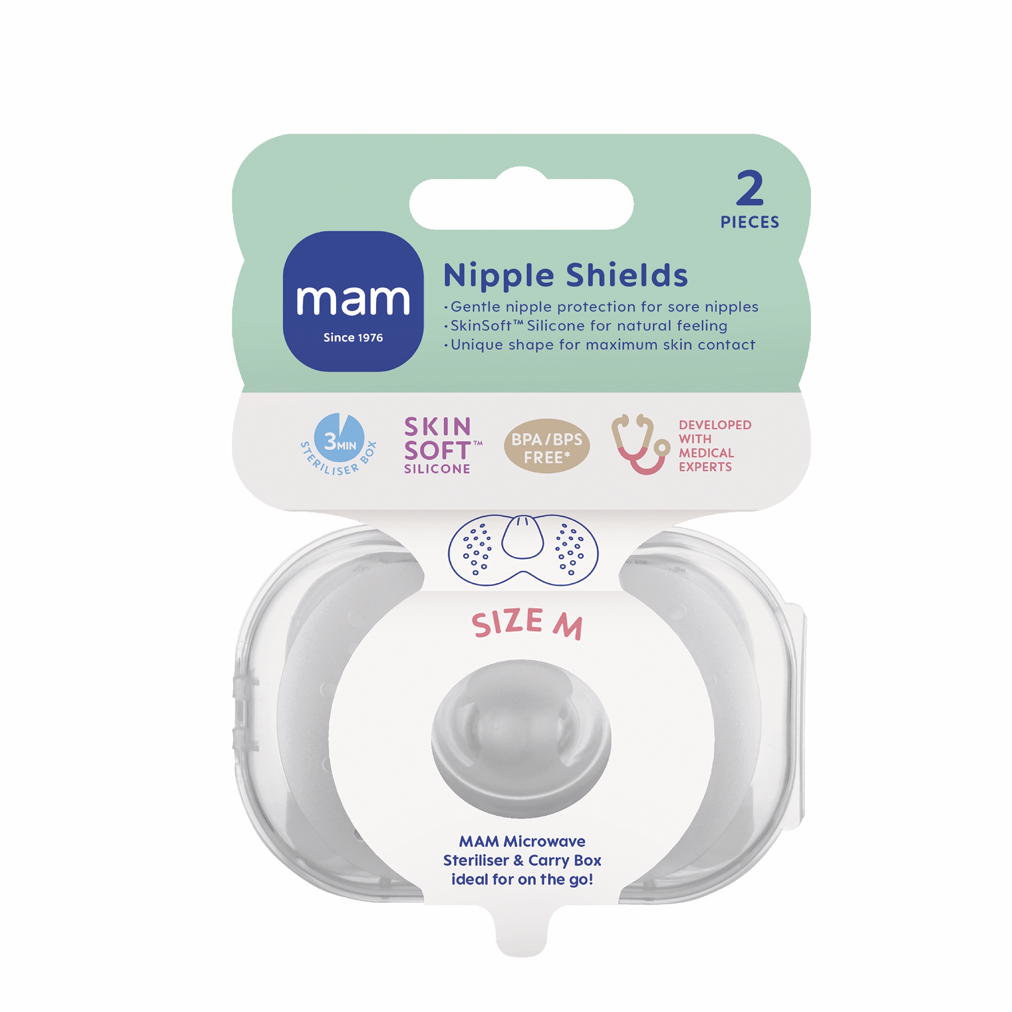 MAM Nipple Shields size M