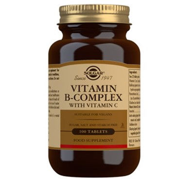 SOLGAR VITAMIN B-COMPLEX+C