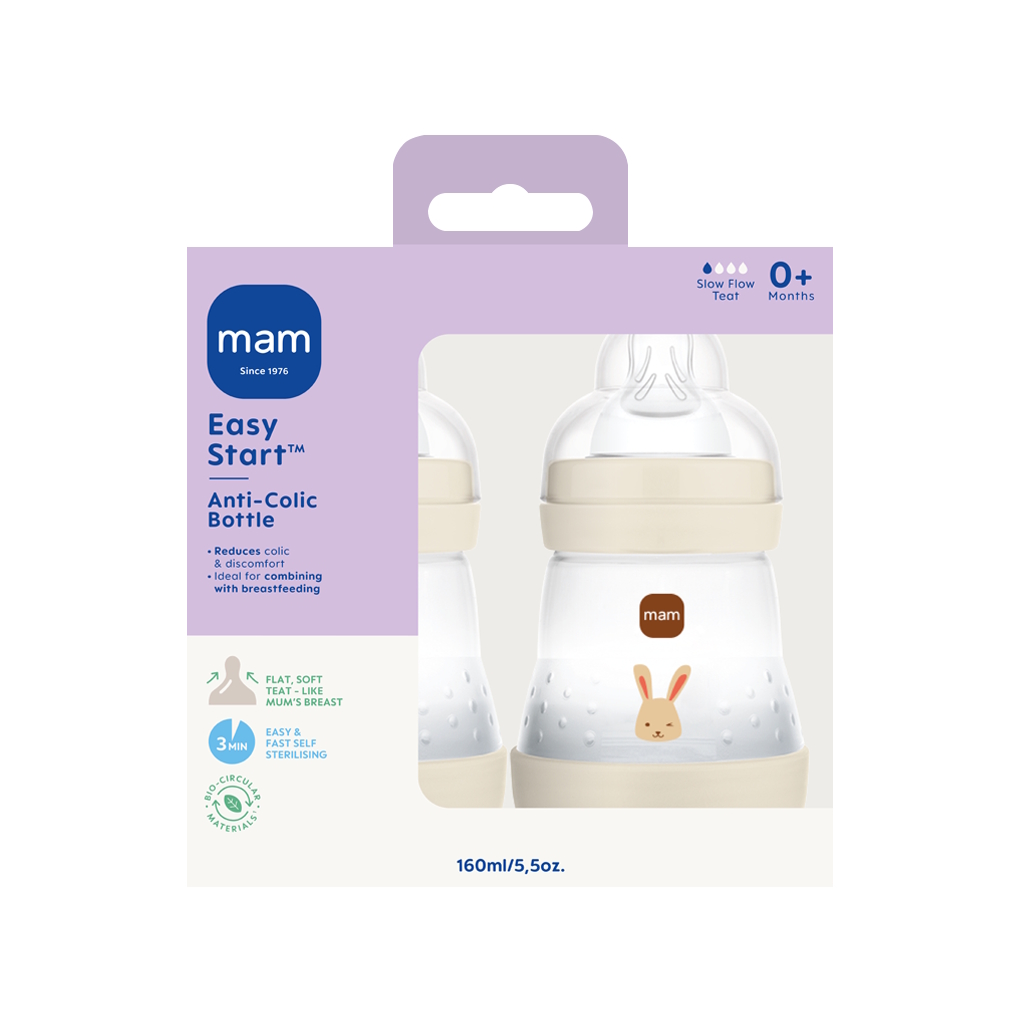 MAM Easy Start Anti-Colic 160ml 2p Neutral