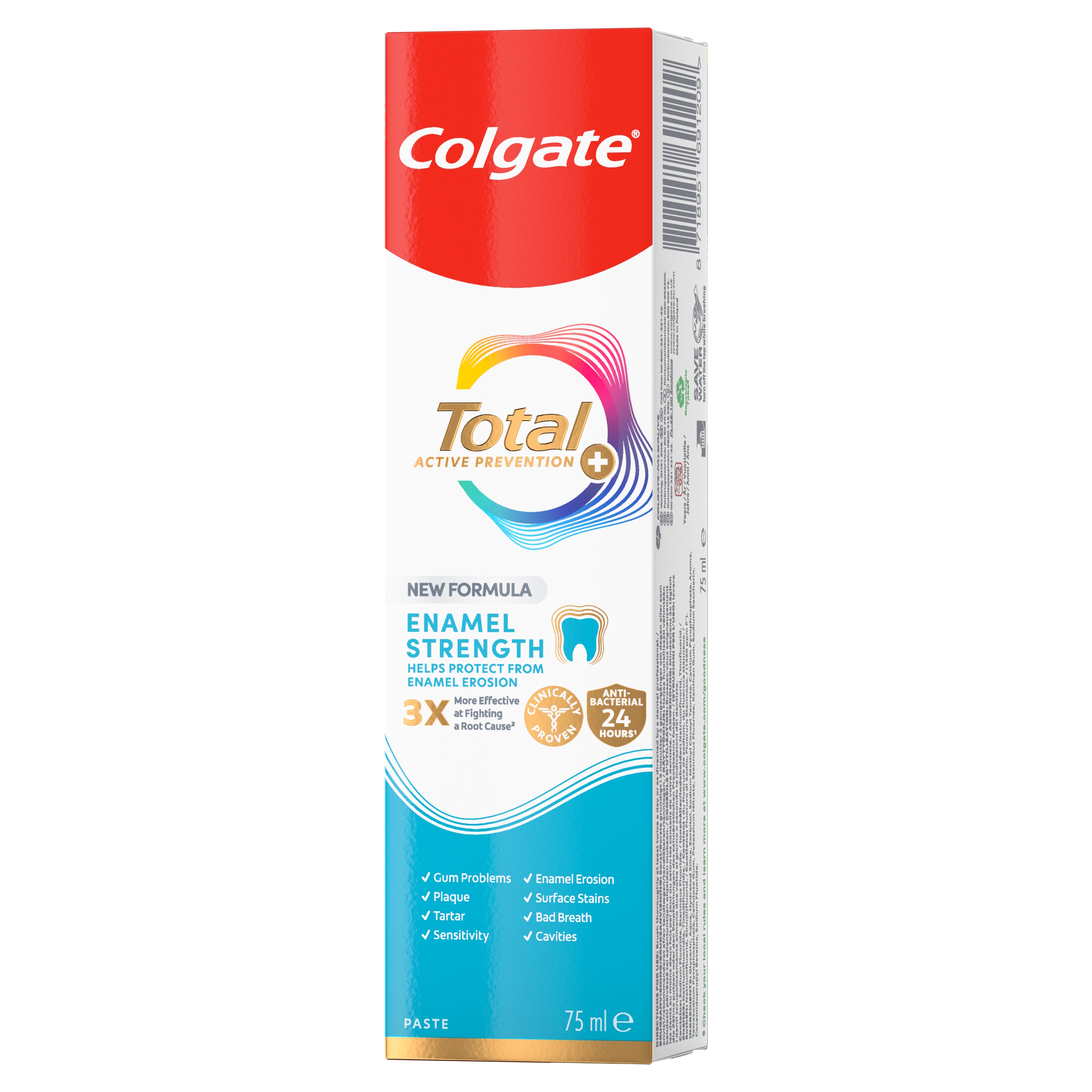 Colgate Tandpasta Total Active Prevention + Enamel Strength 75 ml