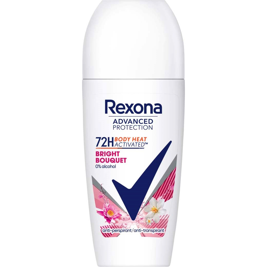 Rexona 72H Advanced Protection Bright Bouquet Antiperspirant Deo Roll-On