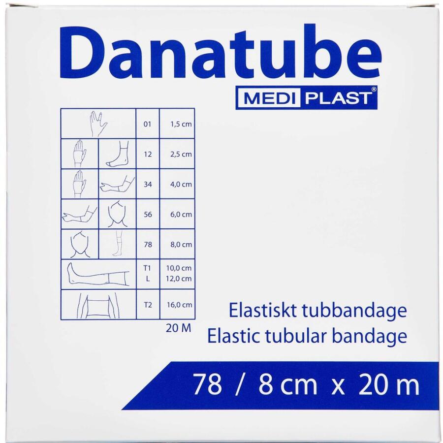 Danatube rørbandage 8cm x 20m