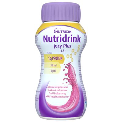 Nutridrink Jucy Plus Cool Hindbær