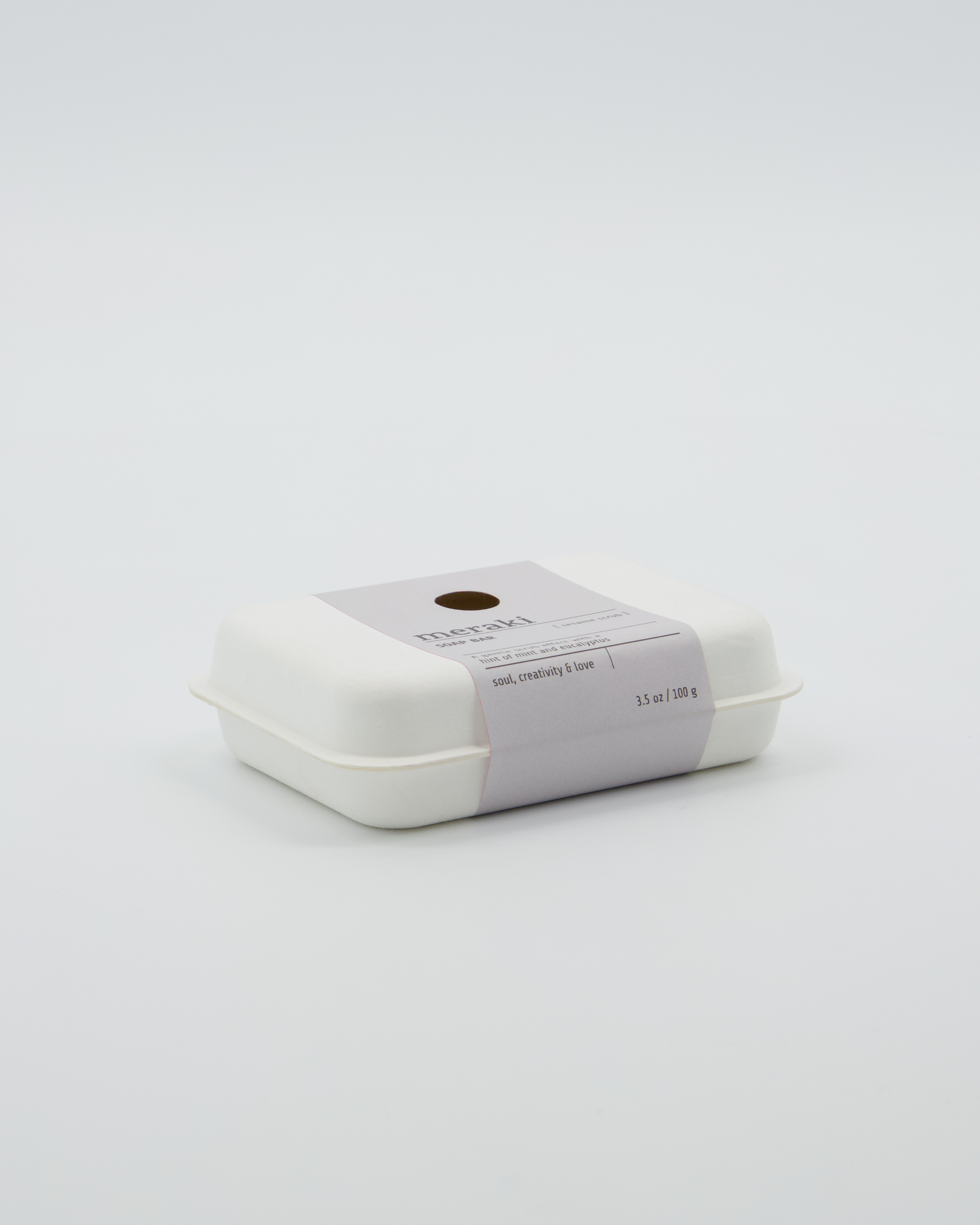 Meraki Soap Bar, Sesame Scrub