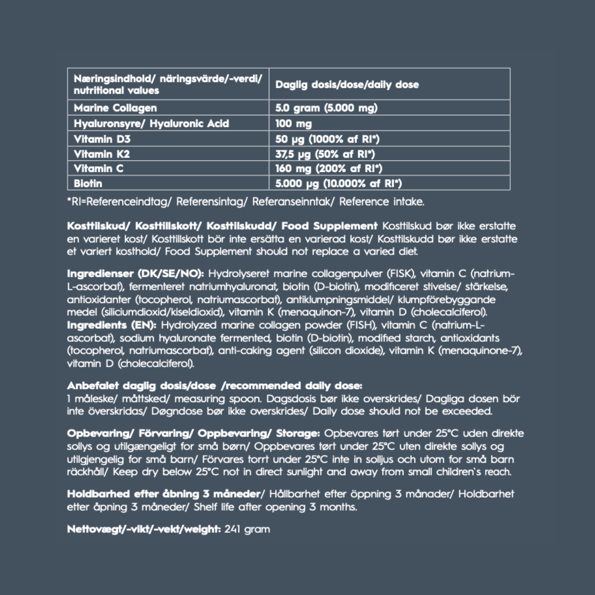 Copenhagen Health Marine Collagen Pro Edition (45)